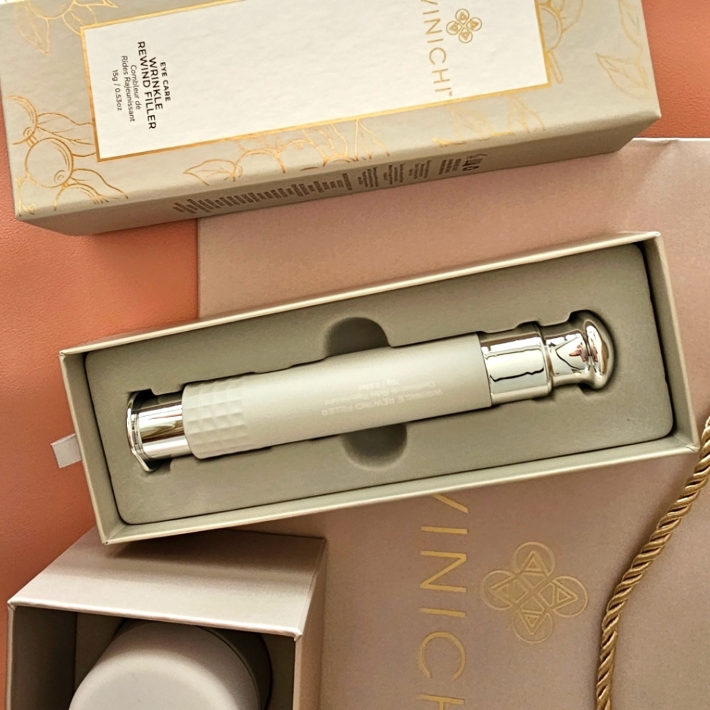 AVINICHI EYE WRINKLE REWIND FILLER AND NONI POLISHING PEEL